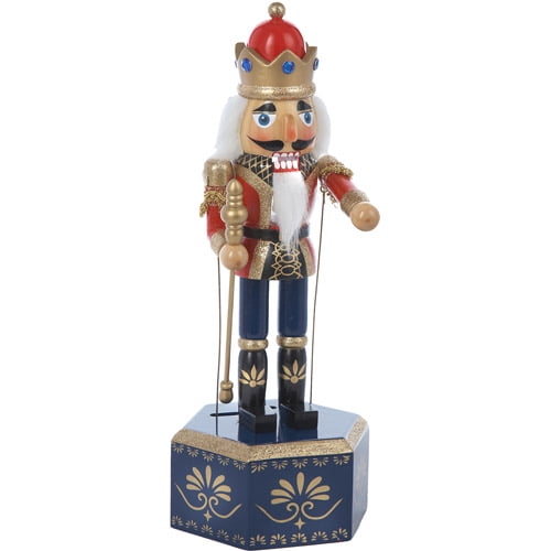 Kurt S Multi-Colored 15-Inch Adler F2111 Wooden Snowy Woods Nutcracker Kurt S Multi-Colored 15-Inch Adler F2111 Wooden Snowy Woods Nutcracker